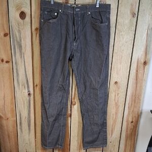 Trust Jeans Mens Gold Label Gray Size 42/34 Straight Leg